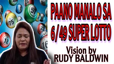 paano manalo sa lotto 6/49